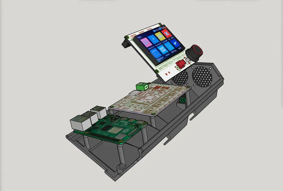 Hộp điều khiển LowRider 3 CNC cho BTT SKR 1.4 Turbo và Raspberry Pi 4b - Image 5