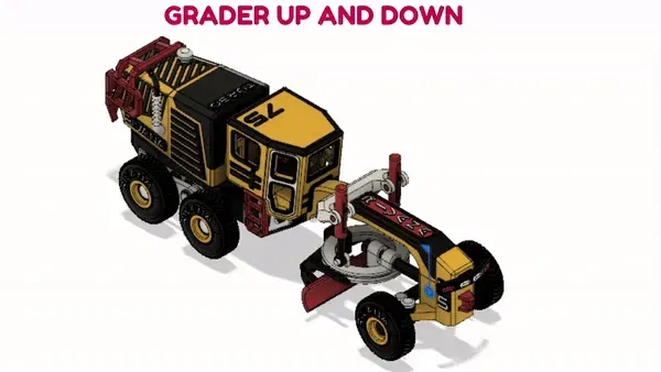 Máy san nền ngầm màu vàng trong khai thác mỏ - Image 8