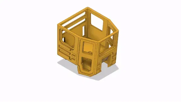 Máy san nền ngầm màu vàng trong khai thác mỏ - Image 12