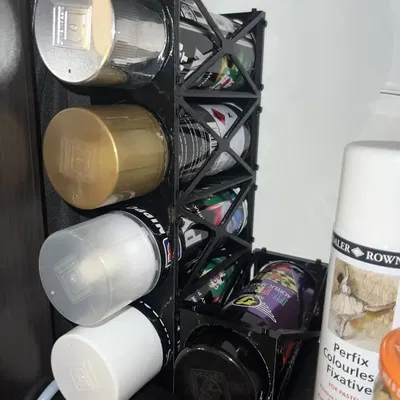 Giá đỡ chai xịt xếp chồng tiện lợi