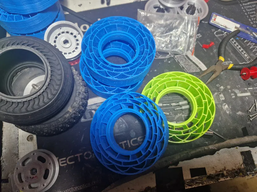 Bộ chèn lốp FLEX 105mm cho xe tải "Long Max" 1.9 - Image 1