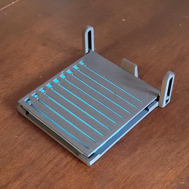 Giá đỡ ghi chú dán tiêu chuẩn 3"x3" với khuôn gập - Image 2