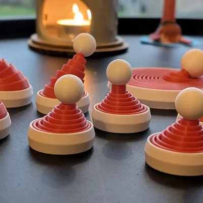 Mũ Giáng Sinh Fidget Gấp Gọn của Ông Già Noel