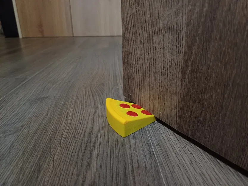 Đồ chặn cửa hình miếng pizza độc đáo - Image 1