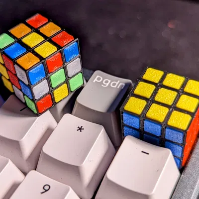 Núm phím hình khối Rubik cho bàn phím cơ