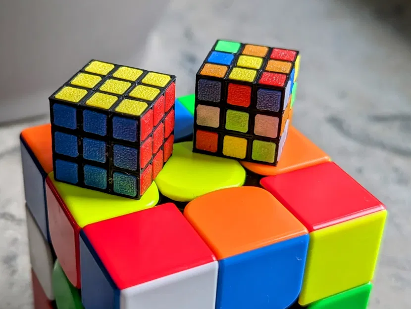Núm phím hình khối Rubik cho bàn phím cơ - Image 3