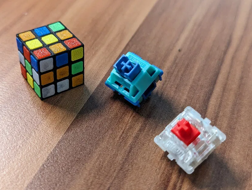 Núm phím hình khối Rubik cho bàn phím cơ - Image 4