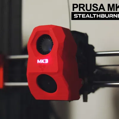 Vỏ Stealthburner MK3 (s+) V0.5 cho đầu đùn MK3s+