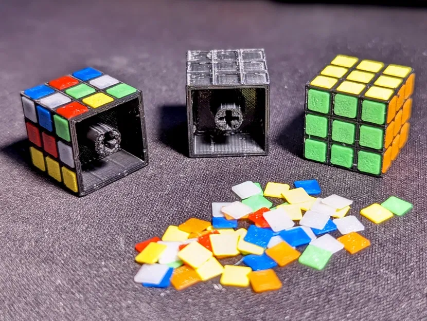 Núm phím hình khối Rubik cho bàn phím cơ - Image 5