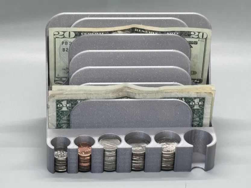 Giá đỡ và phân loại tiền mặt, hóa đơn và đồng xu - Image 1