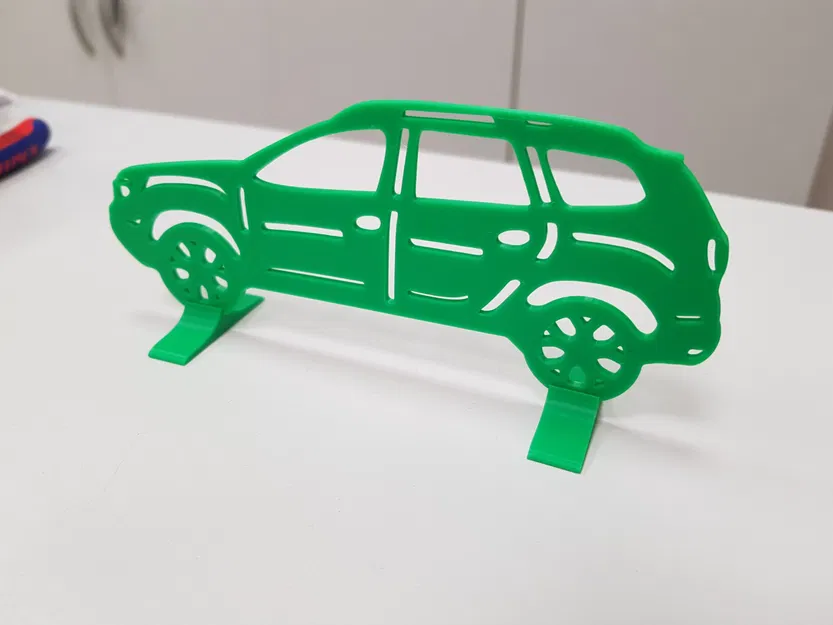 Silhouette của xe Dacia Duster để bàn - Image 2