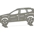 Silhouette của xe Dacia Duster để bàn - Thumbnail 3