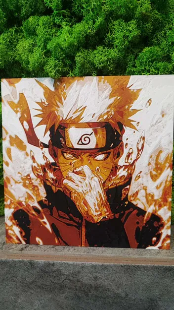 Nhân vật Naruto phong cách nghệ thuật 2D - Image 1