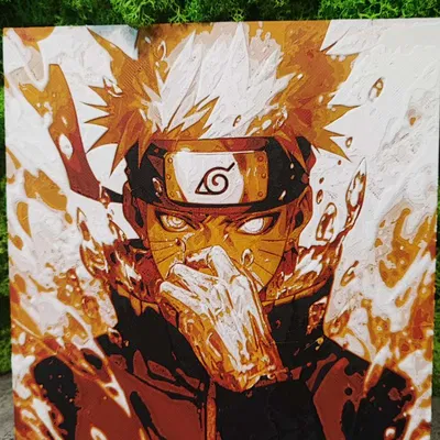 Nhân vật Naruto phong cách nghệ thuật 2D