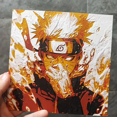 Nhân vật Naruto phong cách nghệ thuật 2D