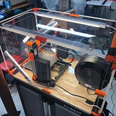 Hệ thống vỏ máy in 3D tùy chỉnh từ tấm acrylic 0.93