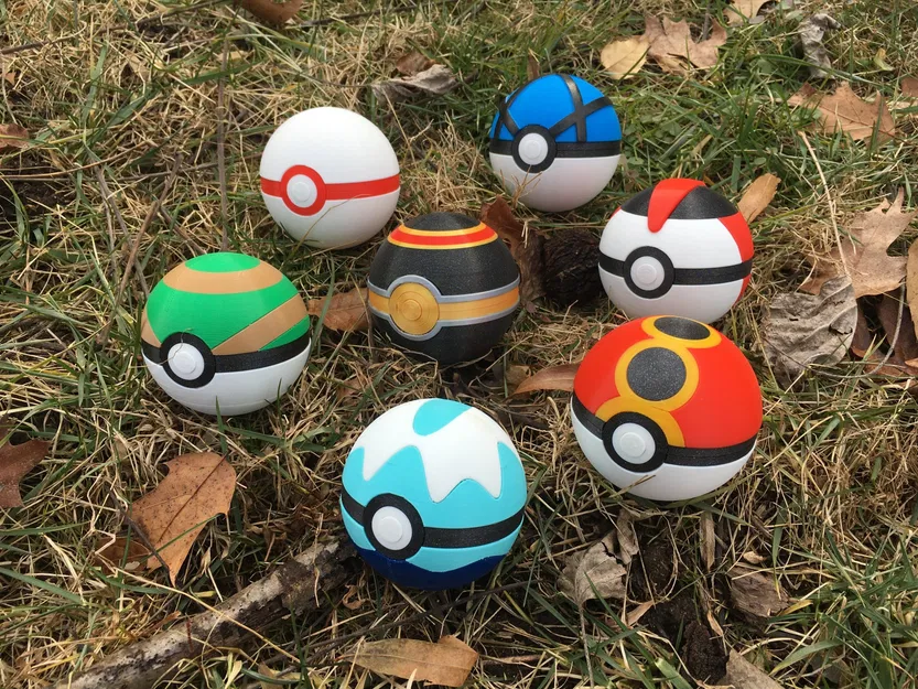 Pokeball với cơ chế bản lề in liền và khóa từ - Image 5