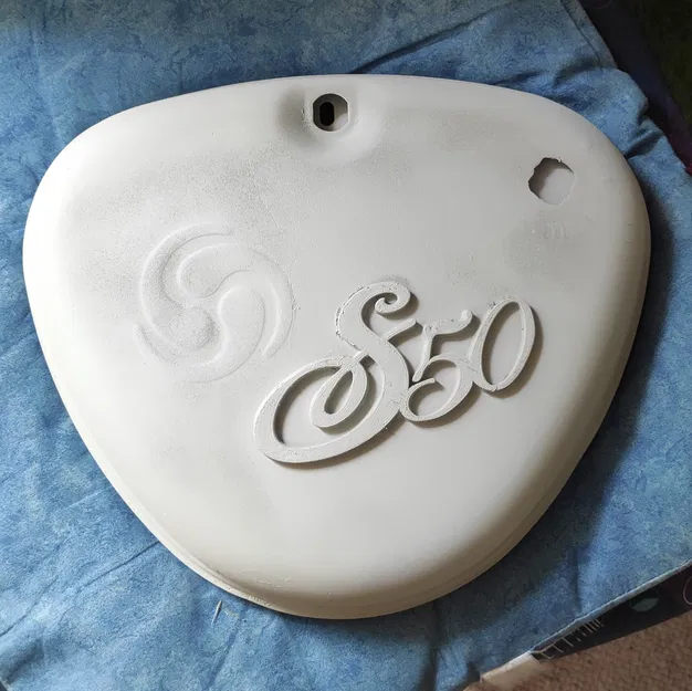 Chữ ký Simson cổ cho bình xăng hoặc nắp bên - Image 2