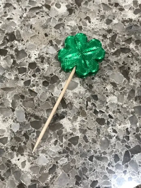 Mô hình trang trí bánh cupcake cỏ bốn lá cho Ngày Thánh Patrick - Image 3