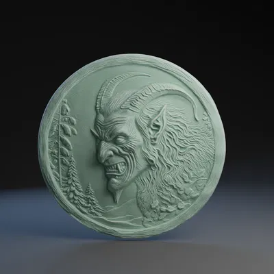 Trang trí Biểu Tượng Krampus cho Giáng Sinh