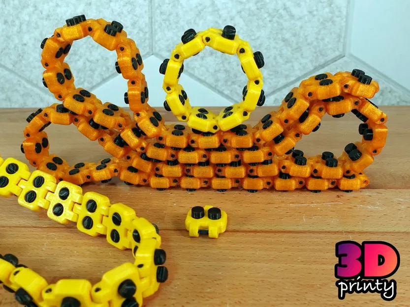 Chuỗi đồ chơi Fidget Pop có thể mở rộng và bấm liên tục - Image 1