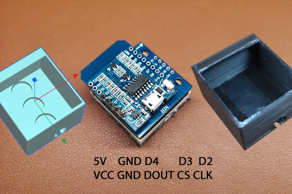 Màn hình hiển thị nhiệt độ mini pyramidak với cảm biến therm... - Image 3