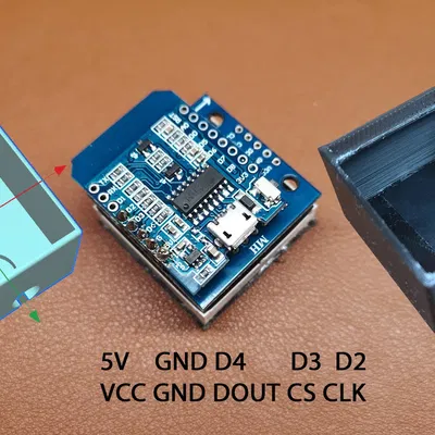 Màn hình hiển thị nhiệt độ mini pyramidak với cảm biến therm...