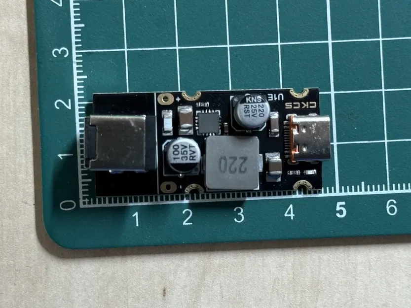 Bộ chuyển đổi Type-C USB PD65W DC 5.5X2.1 cho điện áp 8-32V - Image 3