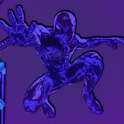 Hình ảnh Spiderman đa sắc màu từ A.I. – Nghiên cứu Hueforge