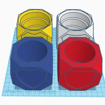 Bộ mate Boca với thiết kế cho cả hai loại polymer