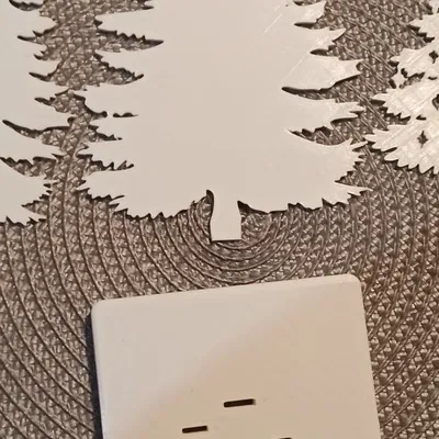 Cây thông Giáng sinh với nến LED