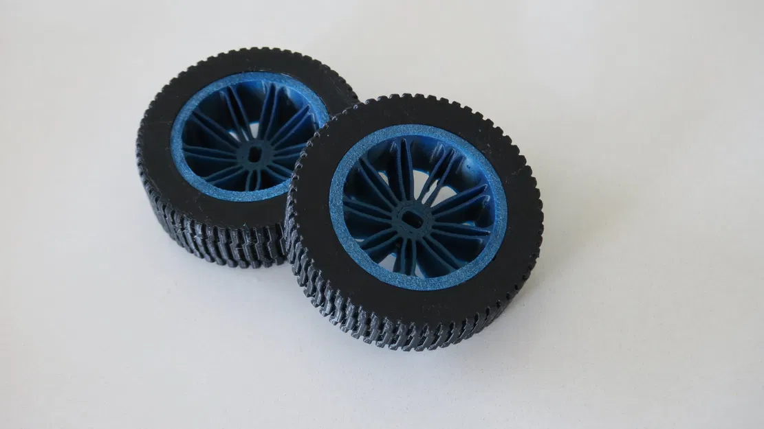 Bánh xe TT cho dự án Arduino với động cơ TT - Image 3