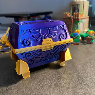 Hòm thần Zelda: Skyward Sword với giá đỡ cartridge Switch tháo rời