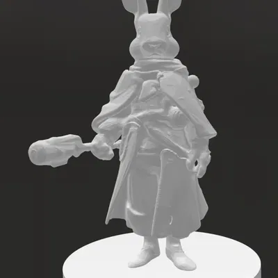 Bộ sưu tập mô hình nhân vật thỏ Harengon cho DND