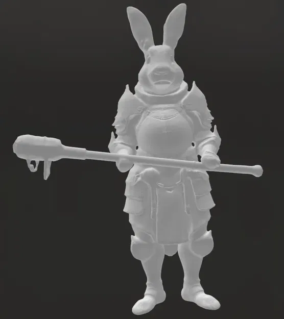 Bộ sưu tập mô hình nhân vật thỏ Harengon cho DND - Image 2