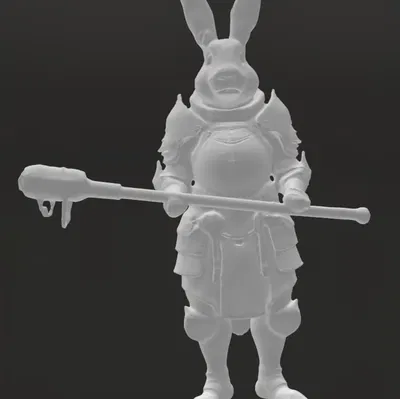 Bộ sưu tập mô hình nhân vật thỏ Harengon cho DND