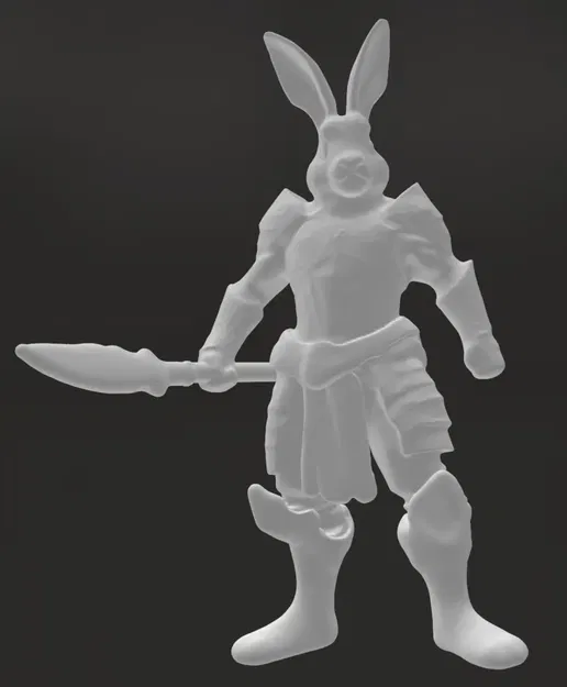 Bộ sưu tập mô hình nhân vật thỏ Harengon cho DND - Image 4