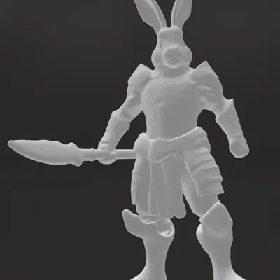 Bộ sưu tập mô hình nhân vật thỏ Harengon cho DND