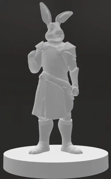 Bộ sưu tập mô hình nhân vật thỏ Harengon cho DND - Image 9