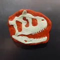 Nam châm hộp sọ khủng long in 3D độc đáo - Thumbnail 3