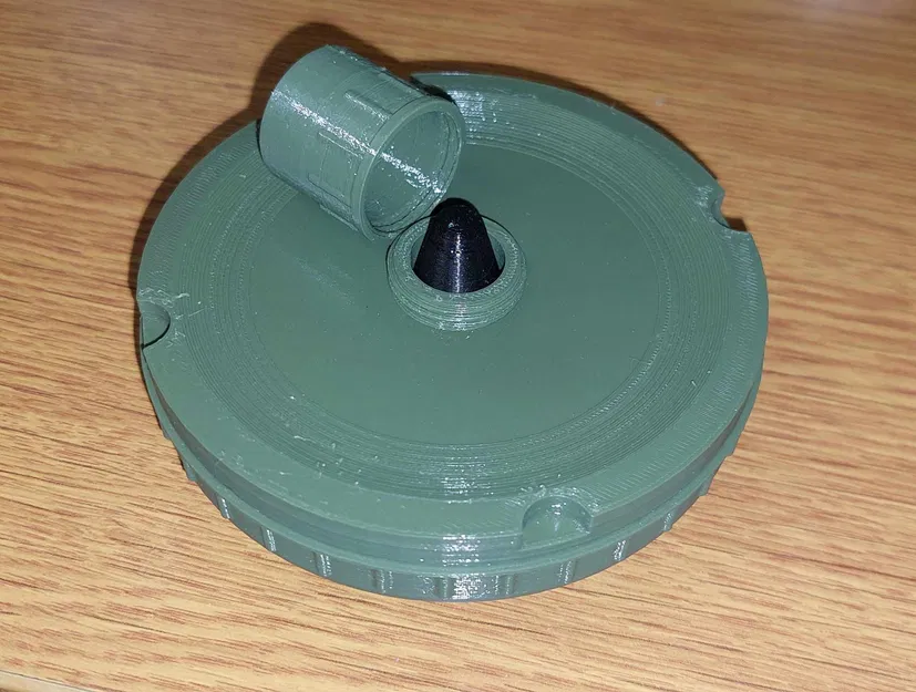 Mìn chống người AUPS kiểu Ý với vỏ bakelite chống nước - Image 6