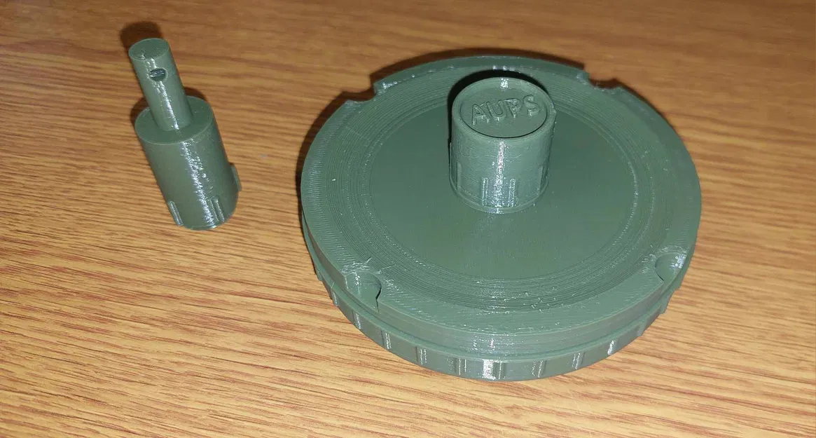 Mìn chống người AUPS kiểu Ý với vỏ bakelite chống nước - Image 7