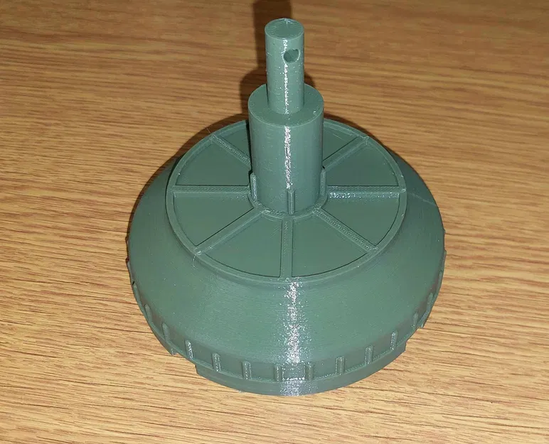 Mìn chống người AUPS kiểu Ý với vỏ bakelite chống nước - Image 8