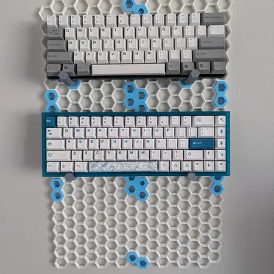 Giá đỡ bàn phím treo tường hình tổ ong