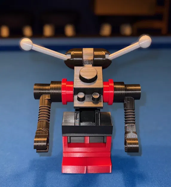 Mô hình M:Tron khổng lồ với bình khí và rô-bốt 3D - Image 4