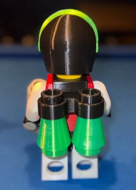 Mô hình M:Tron khổng lồ với bình khí và rô-bốt 3D - Image 5