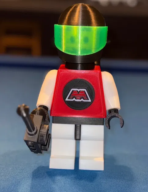 Mô hình M:Tron khổng lồ với bình khí và rô-bốt 3D - Image 6