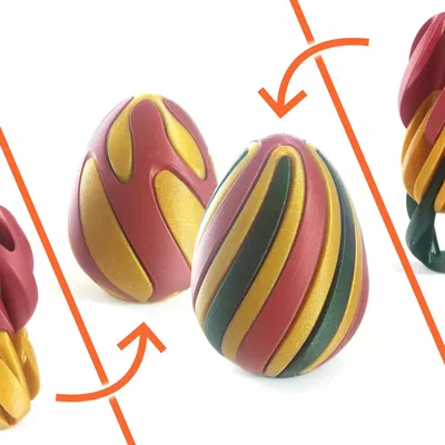 Trứng Phục Sinh Nhiều Màu Sắc Với Chi Tiết Thêm