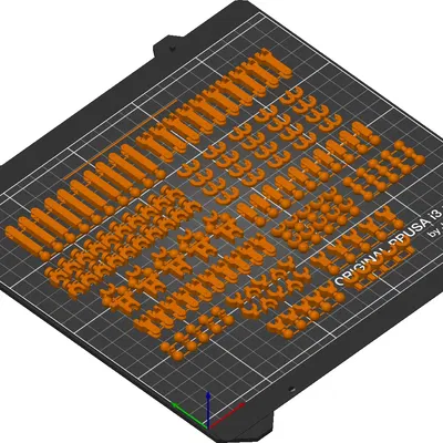 Bộ phụ kiện sửa chữa khung cho DUMMY 13