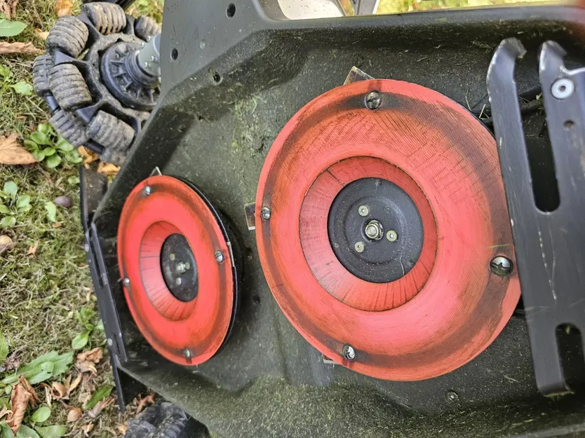 Bảo vệ lưỡi cắt LUBA 2 chống rối cỏ quanh ốc vít - Image 5